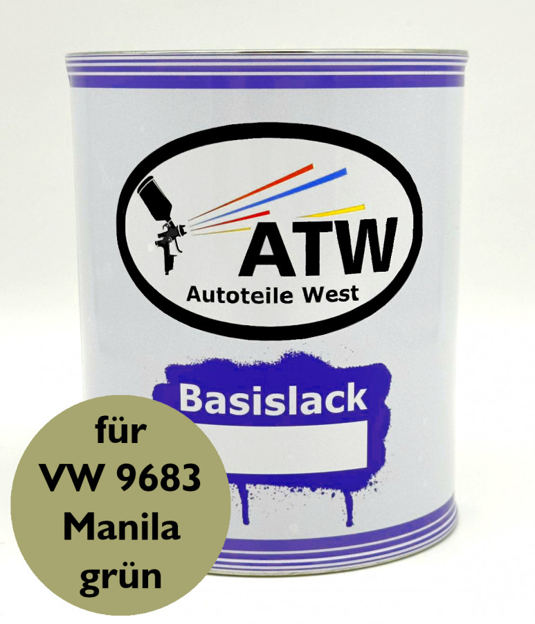 Autolack für VW 9683 Manilagrün